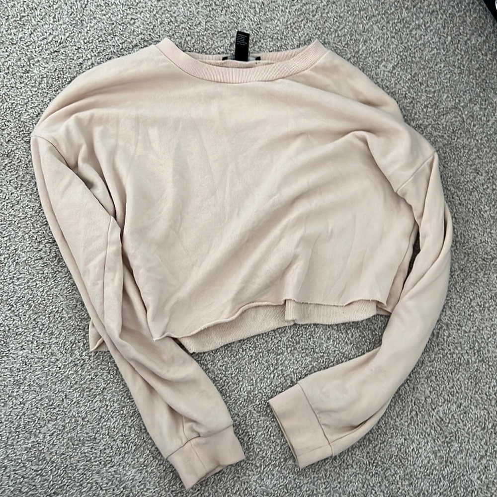 Forever 21 Cropped Crewneck